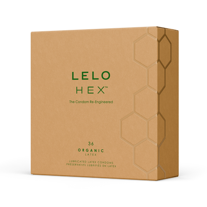 LELO - HEX Organic Condooms-Erotiekvoordeel.nl