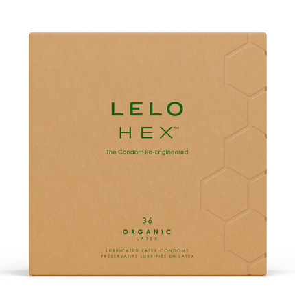 LELO - HEX Organic Condooms-Erotiekvoordeel.nl