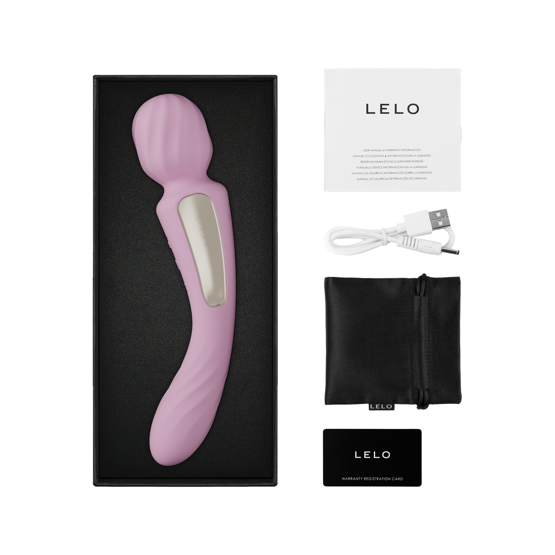 LELO - Switch - Dubbelzijdige Wand Vibrator & G-spot Vibrator - App Control - Roze-Erotiekvoordeel.nl