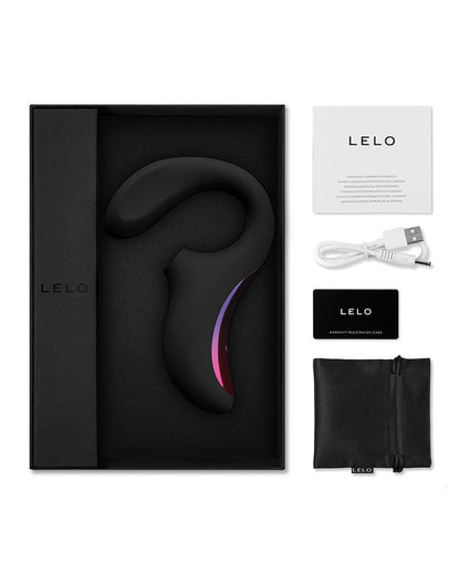 Lelo - Enigma - G-spot en Luchtdruk Vibrator - Zwart-Erotiekvoordeel.nl