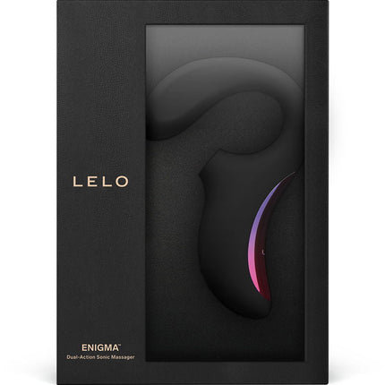 Lelo - Enigma - G-spot en Luchtdruk Vibrator - Zwart-Rimbastore.com