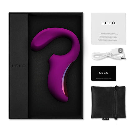 Lelo - Enigma - G-spot en Luchtdruk Vibrator - Deep Pink-Rimbastore.com