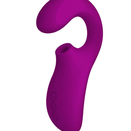 Lelo - Enigma - G-spot en Luchtdruk Vibrator - Deep Pink-Rimbastore.com