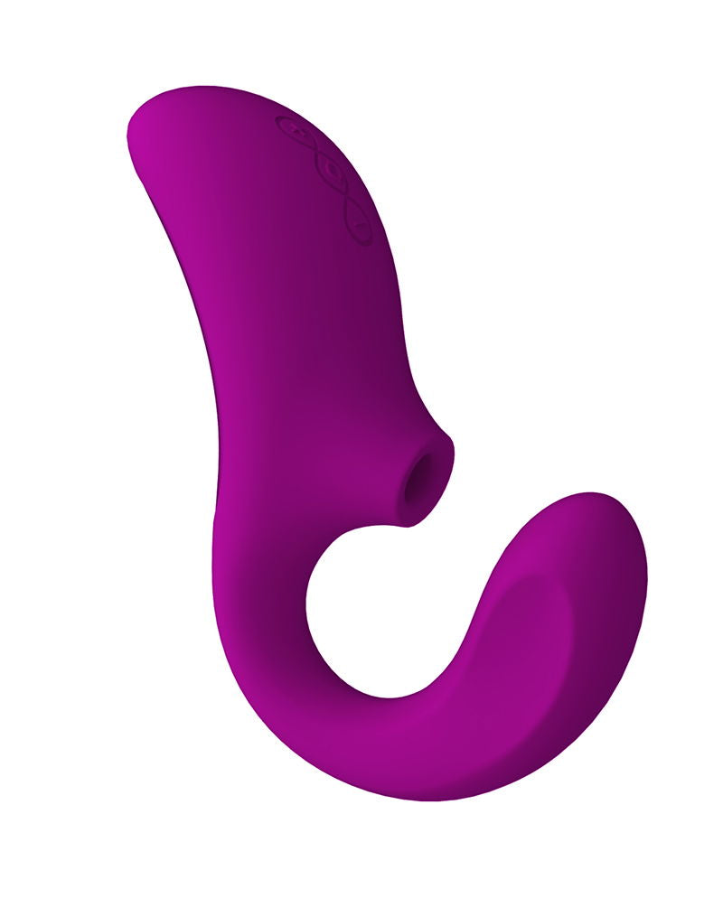 Lelo - Enigma - G-spot en Luchtdruk Vibrator - Deep Pink-Erotiekvoordeel.nl