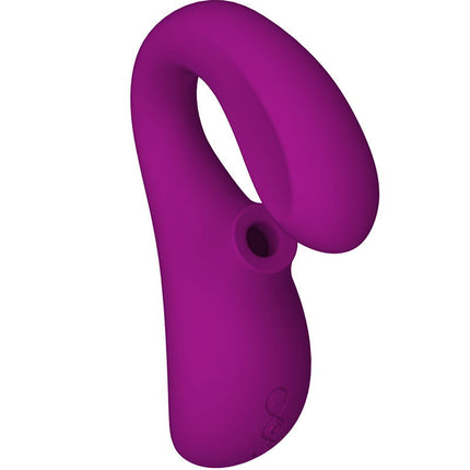 Lelo - Enigma - G-spot en Luchtdruk Vibrator - Deep Pink-Rimbastore.com