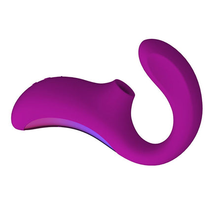 Lelo - Enigma - G-spot en Luchtdruk Vibrator - Deep Pink-Rimbastore.com