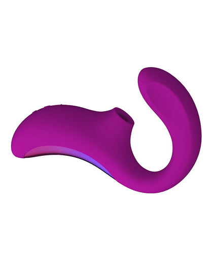 Lelo - Enigma - G-spot en Luchtdruk Vibrator - Deep Pink-Erotiekvoordeel.nl