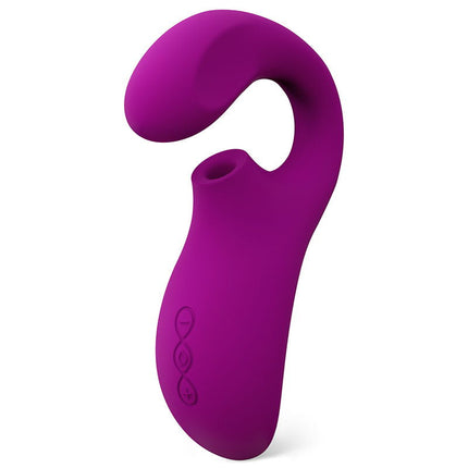 Lelo - Enigma - G-spot en Luchtdruk Vibrator - Deep Pink-Rimbastore.com