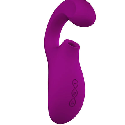Lelo - Enigma - G-spot en Luchtdruk Vibrator - Deep Pink-Rimbastore.com