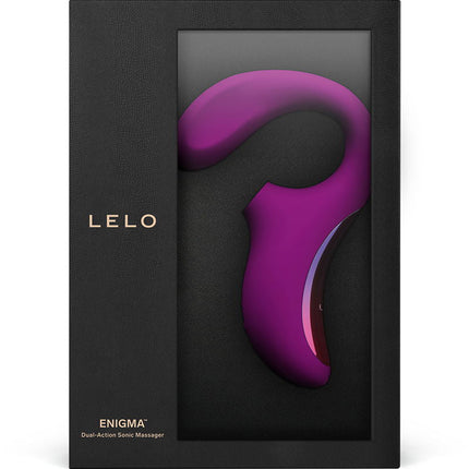 Lelo - Enigma - G-spot en Luchtdruk Vibrator - Deep Pink-Rimbastore.com