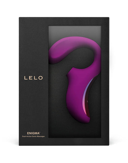 Lelo - Enigma - G-spot en Luchtdruk Vibrator - Deep Pink-Erotiekvoordeel.nl