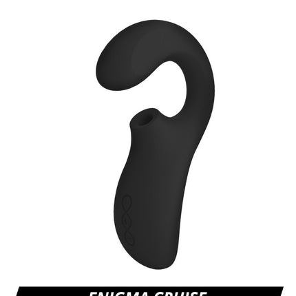 Lelo - Enigma Cruise - G-spot en Luchtdruk Vibrator - Zwart-Rimbastore.com