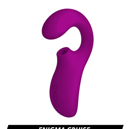 Lelo - Enigma Cruise - G-spot en Luchtdruk Vibrator - Diep Roze-Rimbastore.com