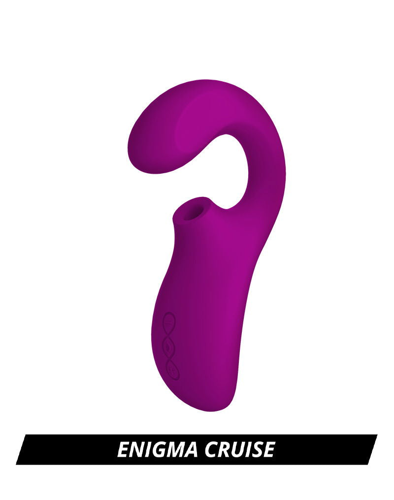 Lelo - Enigma Cruise - G-spot en Luchtdruk Vibrator - Diep Roze-Erotiekvoordeel.nl