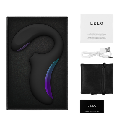 Lelo - Enigma Double Sonic - Drievoudige stimulatie - App Control - Zwart-Rimbastore.com