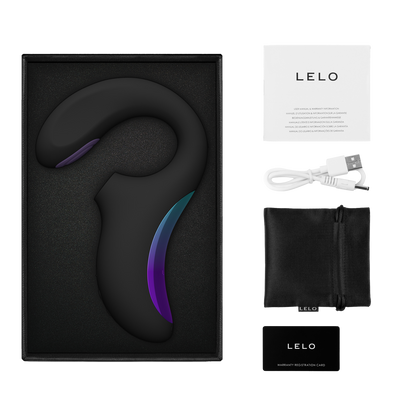 Lelo - Enigma Double Sonic - Drievoudige stimulatie - App Control - Zwart-Erotiekvoordeel.nl