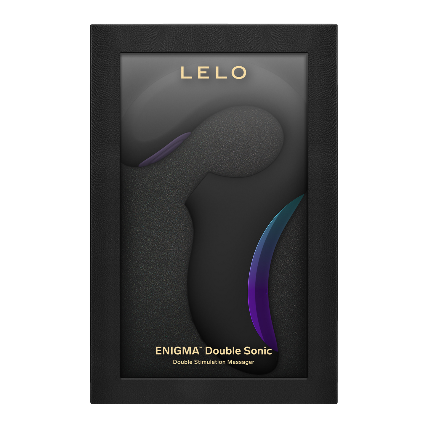 Lelo - Enigma Double Sonic - Drievoudige stimulatie - App Control - Zwart-Erotiekvoordeel.nl