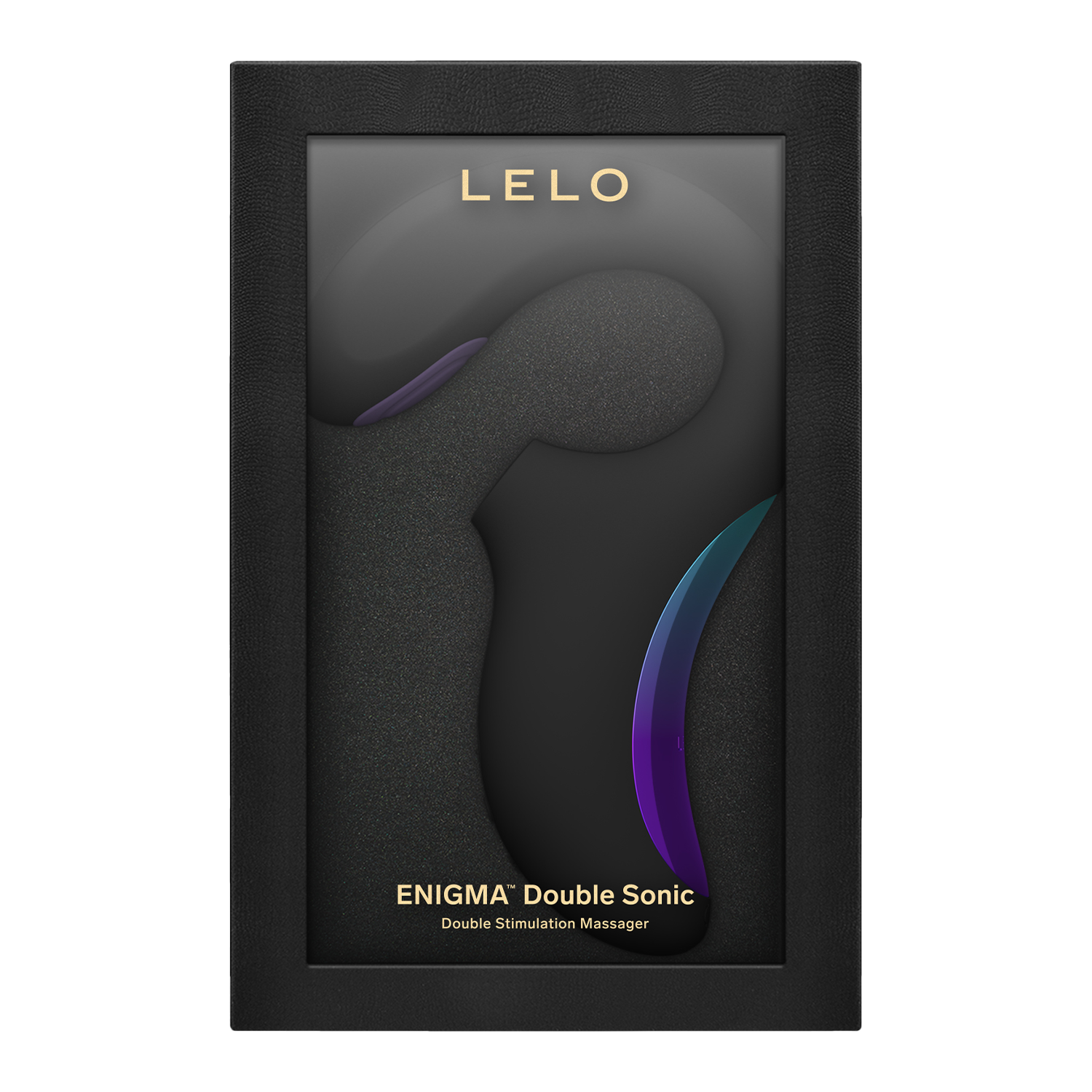 Lelo - Enigma Double Sonic - Drievoudige stimulatie - App Control - Zwart-Erotiekvoordeel.nl