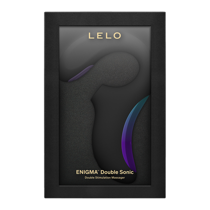 Lelo - Enigma Double Sonic - Drievoudige stimulatie - App Control - Zwart-Erotiekvoordeel.nl