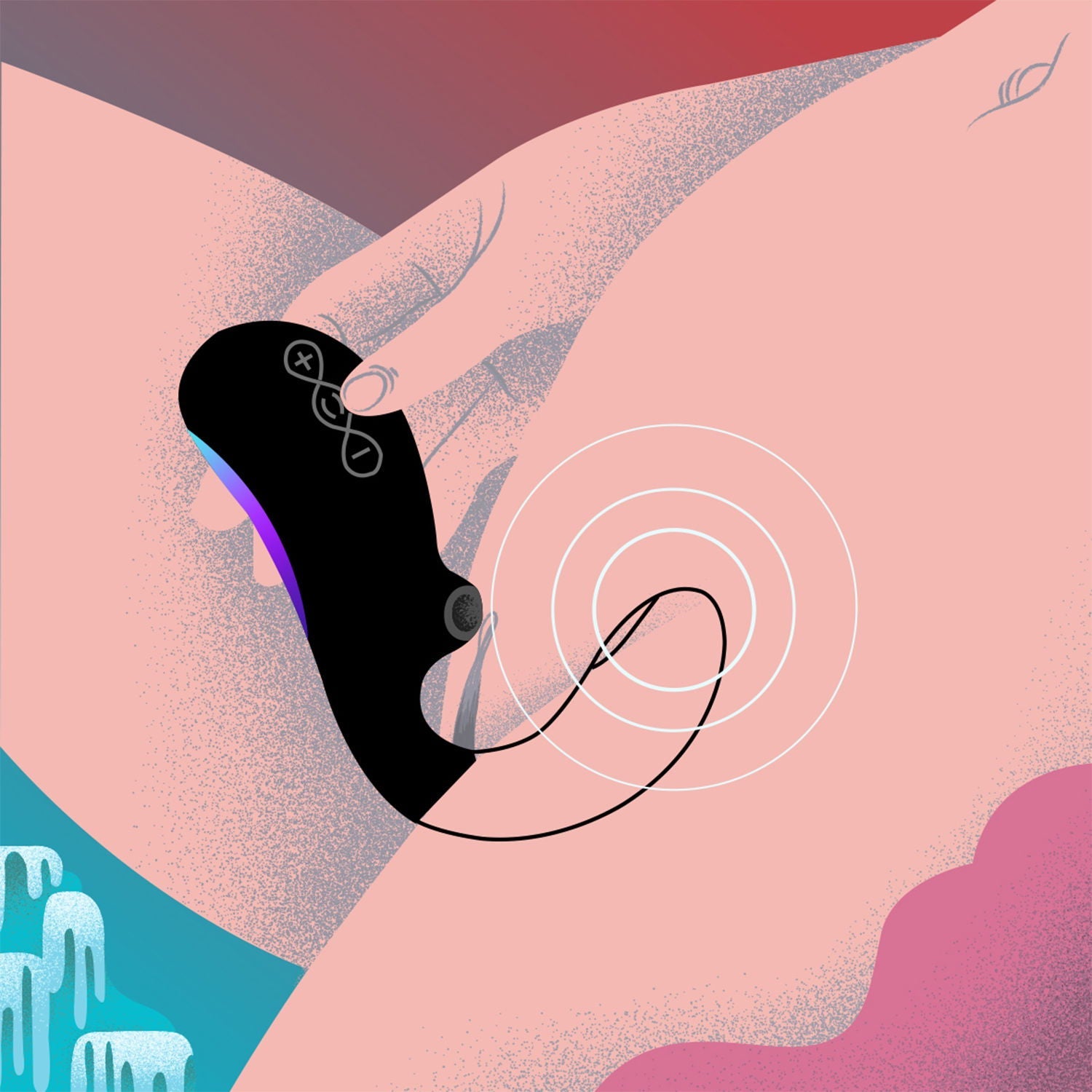 Lelo - Enigma Double Sonic - Drievoudige stimulatie - App Control - Paars-Erotiekvoordeel.nl