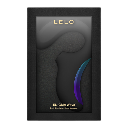 Lelo - Enigma Wave - G-spot en Luchtdruk Vibrator - Zwart-Rimbastore.com