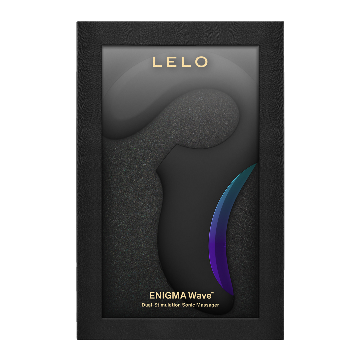 Lelo - Enigma Wave - G-spot en Luchtdruk Vibrator - Zwart-Erotiekvoordeel.nl