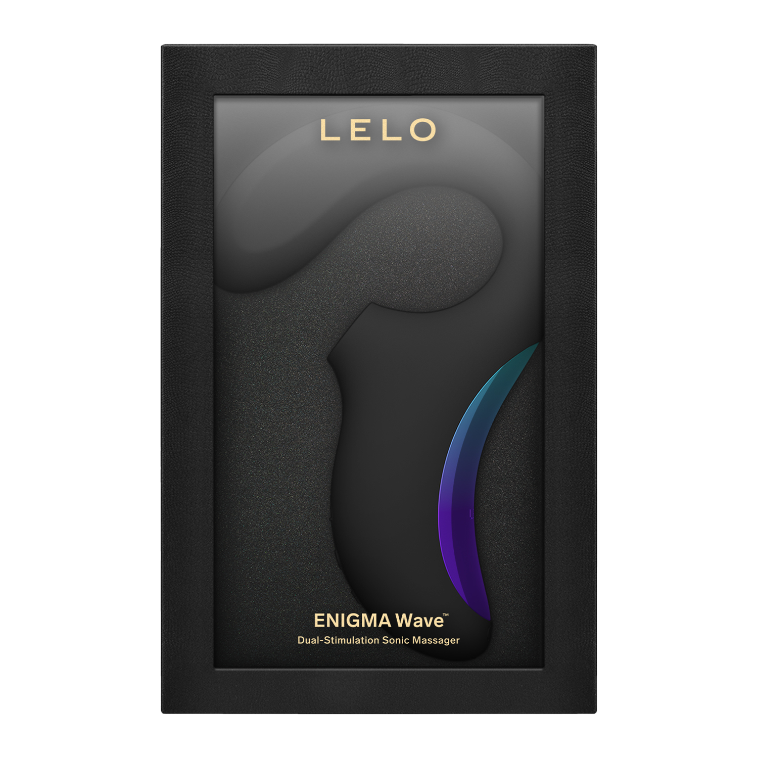 Lelo - Enigma Wave - G-spot en Luchtdruk Vibrator - Zwart-Erotiekvoordeel.nl