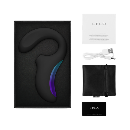 Lelo - Enigma Wave - G-spot en Luchtdruk Vibrator - Zwart-Rimbastore.com