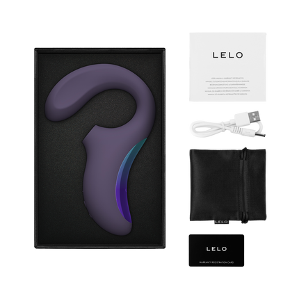 Lelo - Enigma Wave - G-spot en Luchtdruk Vibrator - Paars-Rimbastore.com