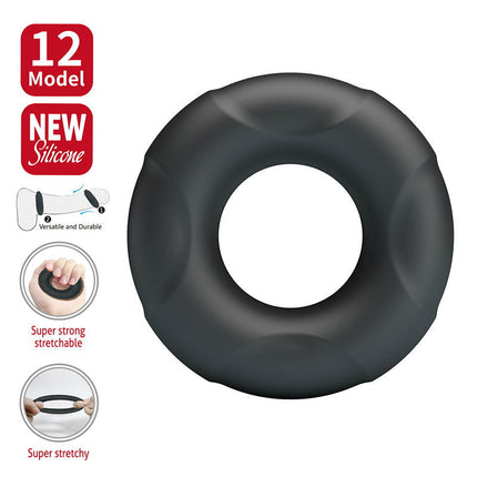 Crazy Bull - Arvell - Cockring - Model 12 - Zwart-Rimbastore.com