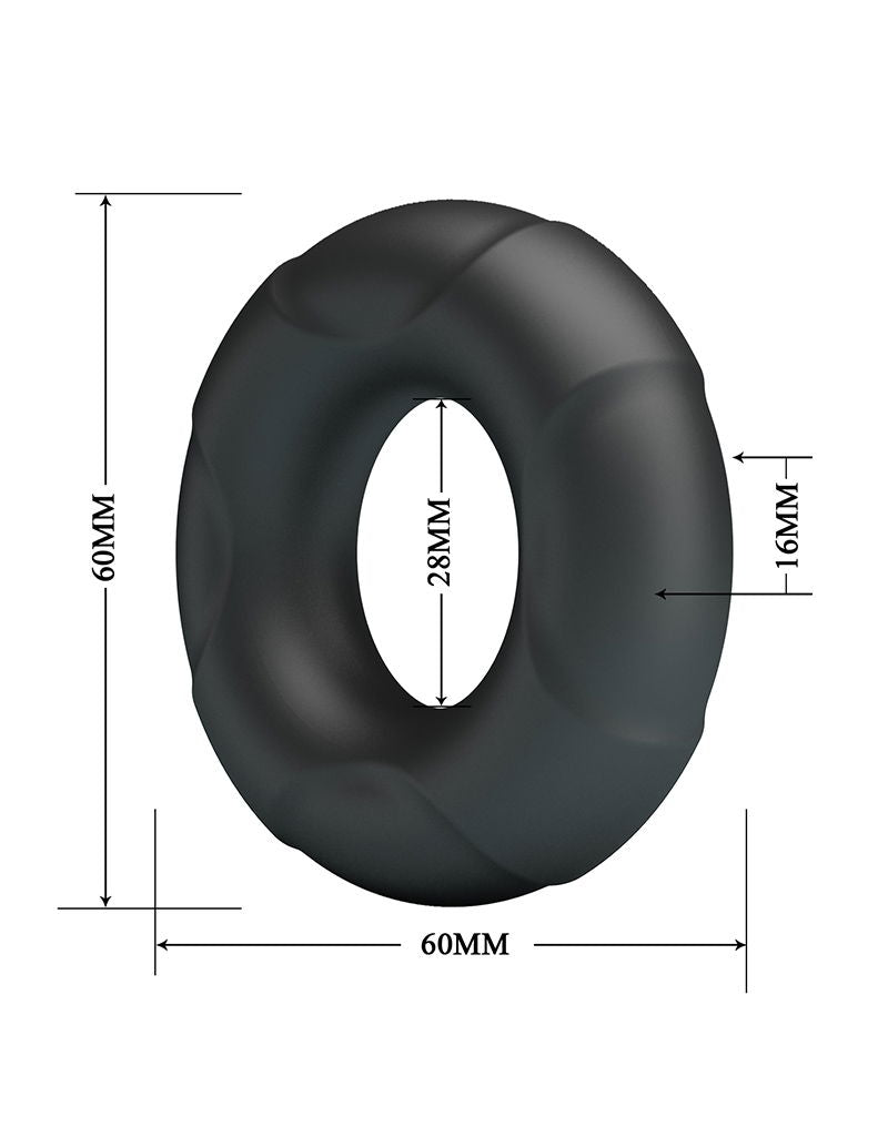 Crazy Bull - Arvell - Cockring - Model 12 - Zwart-Rimbastore.com