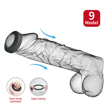 Crazy Bull - Brodan - Cockring - Model 9 - Zwart-Rimbastore.com