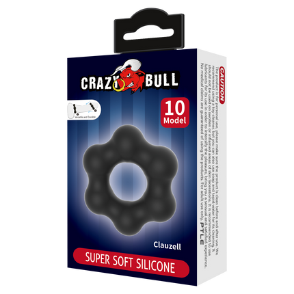 Crazy Bull - Clauzell - Cockring - Model 10 - Zwart-Rimbastore.com