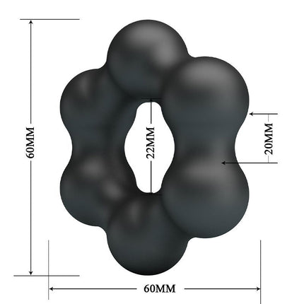 Crazy Bull - Clauzell - Cockring - Model 10 - Zwart-Rimbastore.com