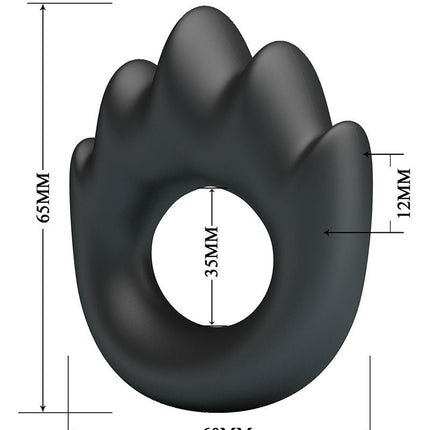 Crazy Bull - Habert - Cockring - Model 13 - Zwart-Rimbastore.com