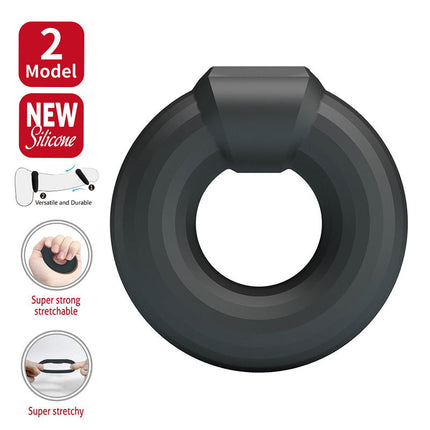 Crazy Bull - Kayke - Cockring - Model 2 - Zwart-Rimbastore.com