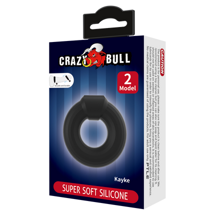 Crazy Bull - Kayke - Cockring - Model 2 - Zwart-Rimbastore.com