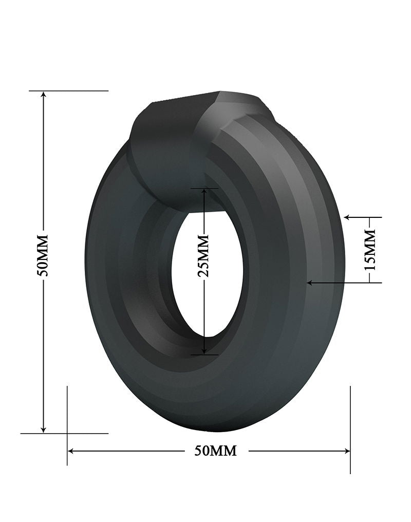 Crazy Bull - Kayke - Cockring - Model 2 - Zwart-Rimbastore.com
