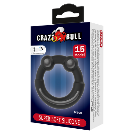 Crazy Bull - Meco - Cockring - Model 15 - Zwart-Rimbastore.com