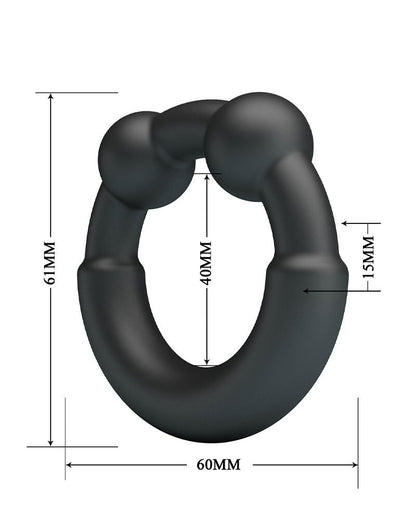 Crazy Bull - Meco - Cockring - Model 15 - Zwart-Rimbastore.com