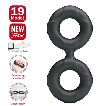 Crazy Bull - Radwan - Cockring - Model 19 - Zwart-Rimbastore.com