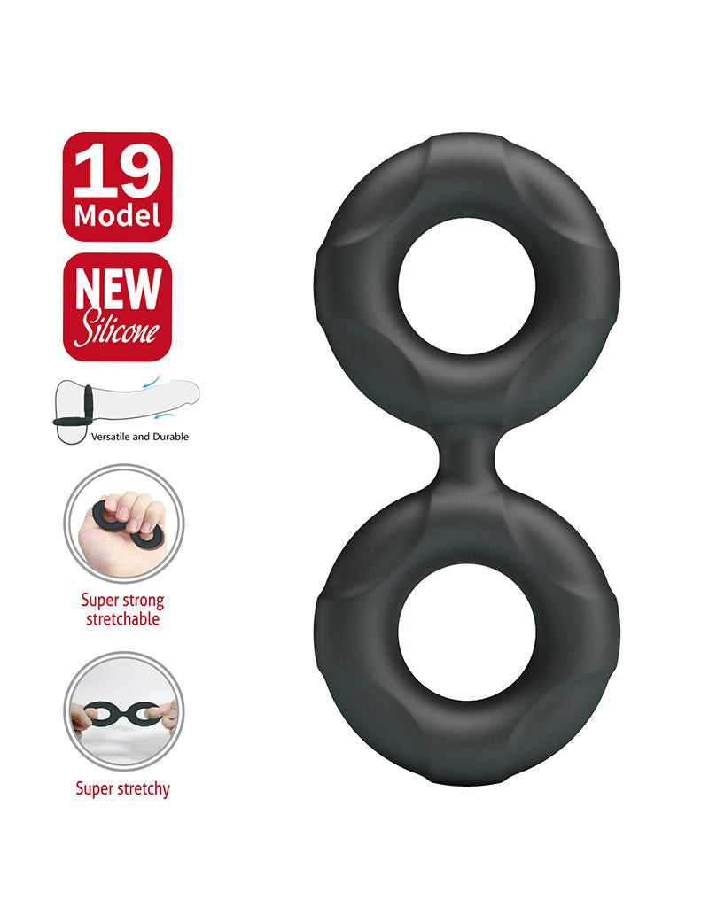 Crazy Bull - Radwan - Cockring - Model 19 - Zwart-Rimbastore.com