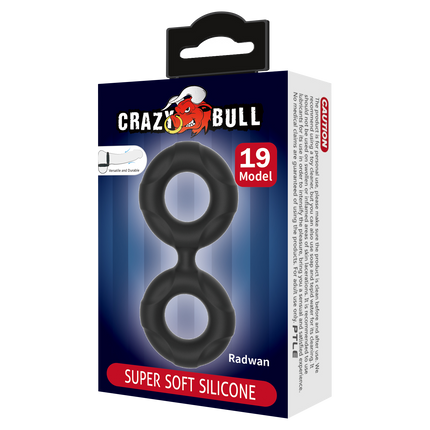 Crazy Bull - Radwan - Cockring - Model 19 - Zwart-Rimbastore.com