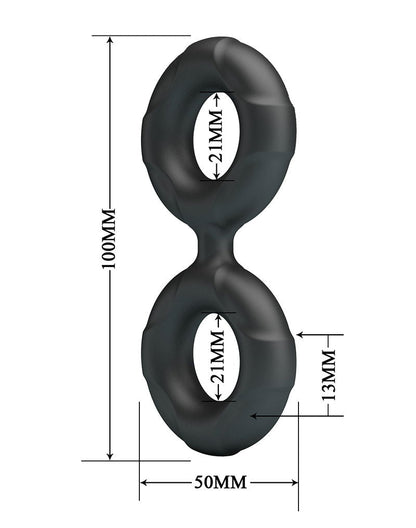 Crazy Bull - Radwan - Cockring - Model 19 - Zwart-Rimbastore.com