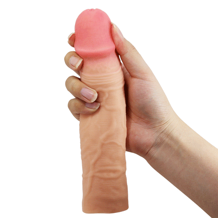 Pretty Love - Chelsey - Realistische Penis Sleeve - 225mm - Lichte Huidskleur-Rimbastore.com
