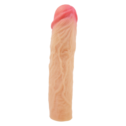 Pretty Love - Derek - Realistische Penis Sleeve - 215mm - Lichte Huidskleur-Rimbastore.com