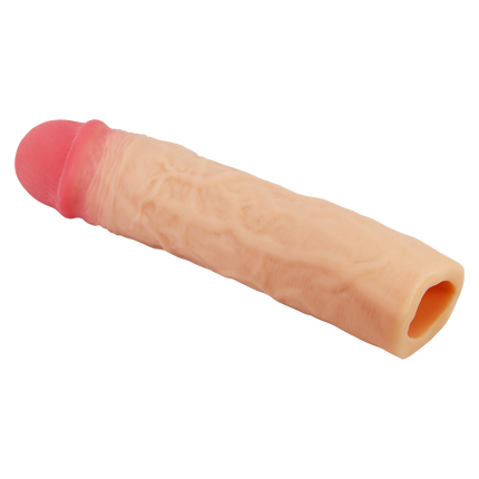 Pretty Love - Derek - Realistische Penis Sleeve - 215mm - Lichte Huidskleur-Rimbastore.com