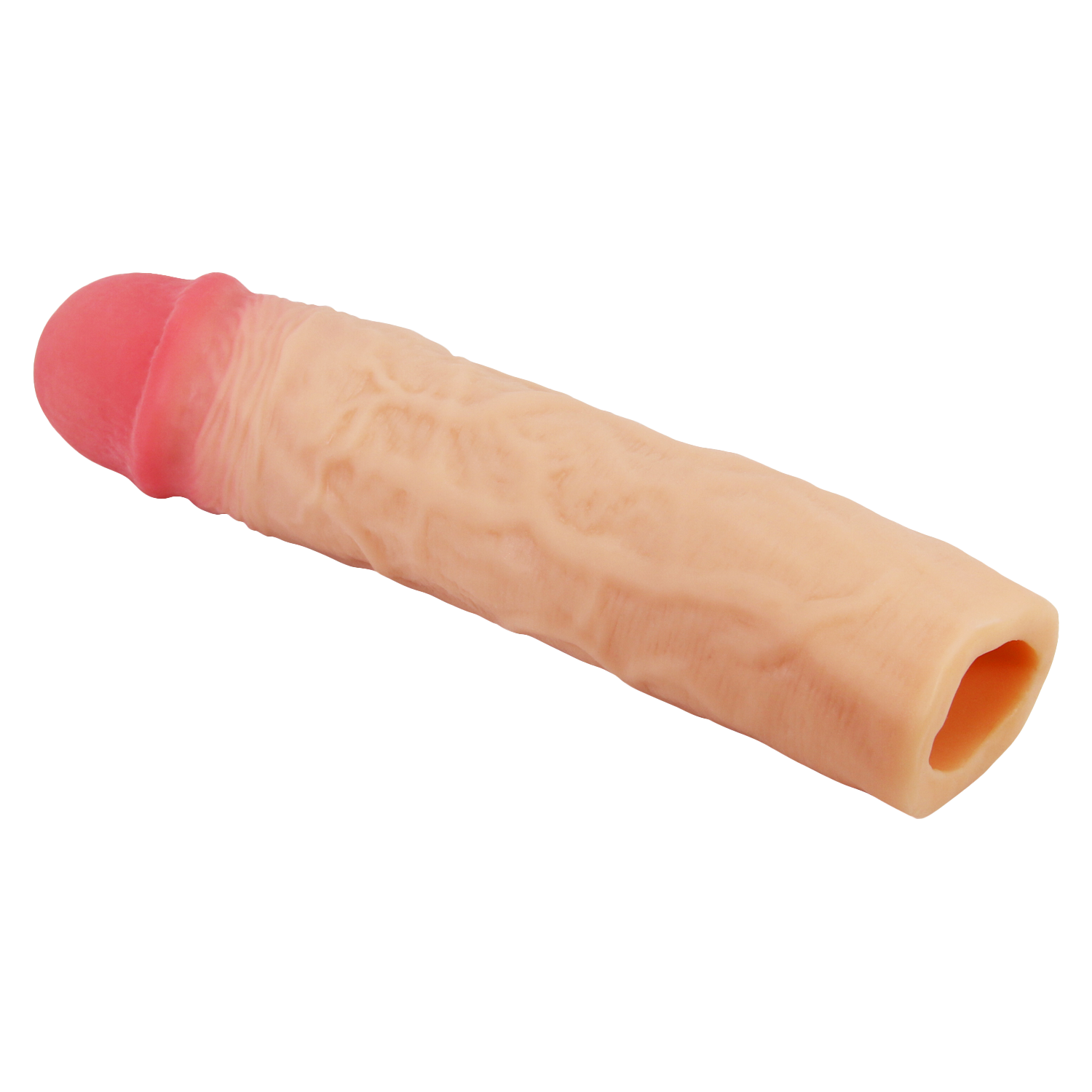 Pretty Love - Derek - Realistische Penis Sleeve - 215mm - Lichte Huidskleur-Rimbastore.com
