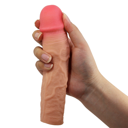 Pretty Love - Stevenson - Realistische Penis Sleeve - 205mm - Lichte Huidskleur-Rimbastore.com