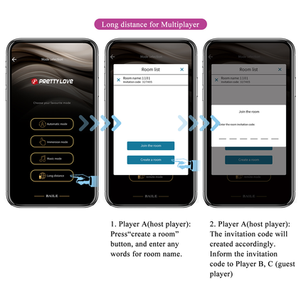 Pretty Love - Klay - Stotende Ei-vibrator - App Control - Paars-Rimbastore.com